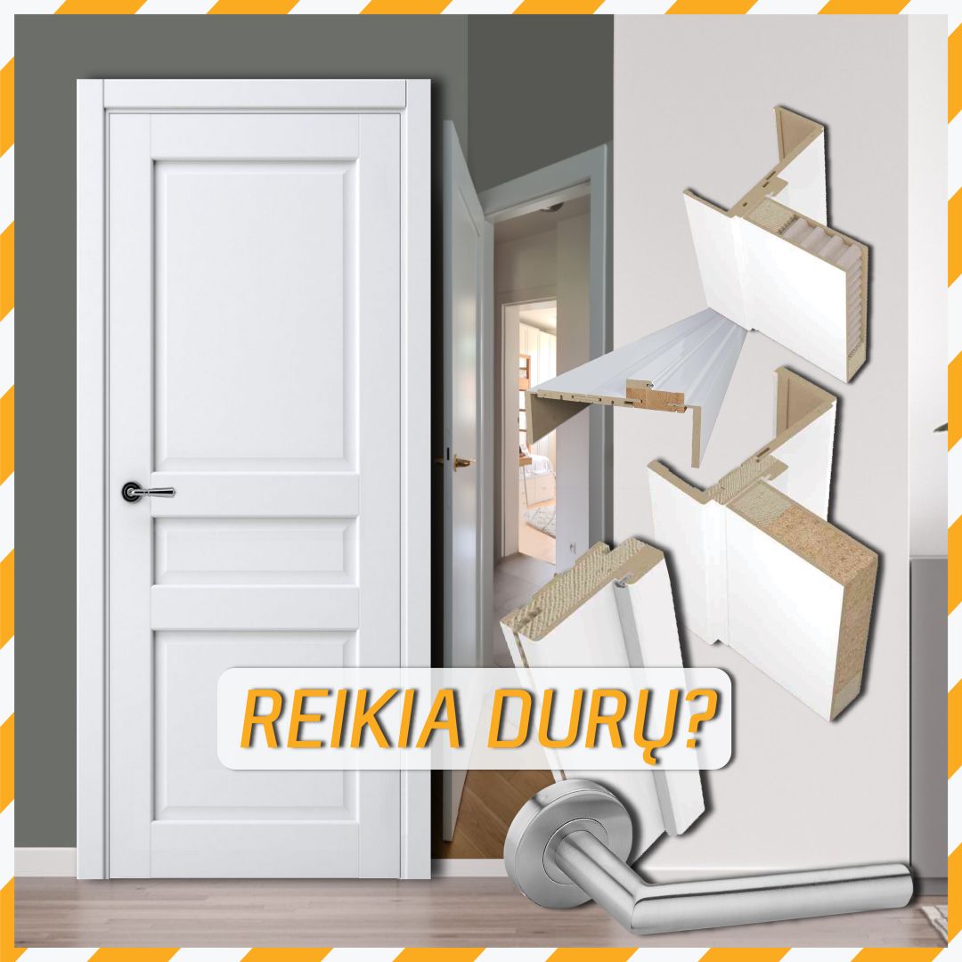 Kaip rinktis vidaus ar lauko duris?